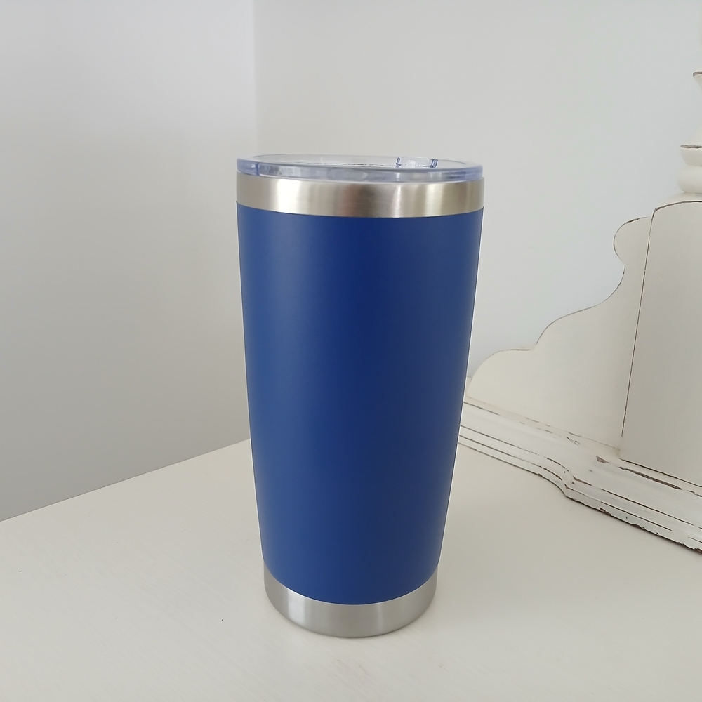 NEW Blue Stainless Steel Tumbler